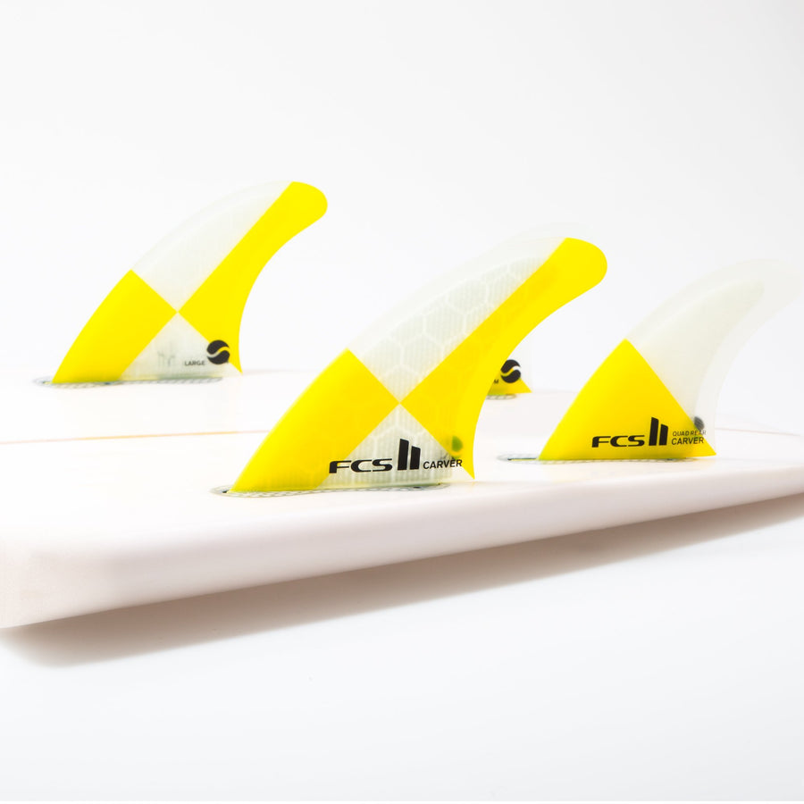FCS II Carver PC Quad Rear Fins
