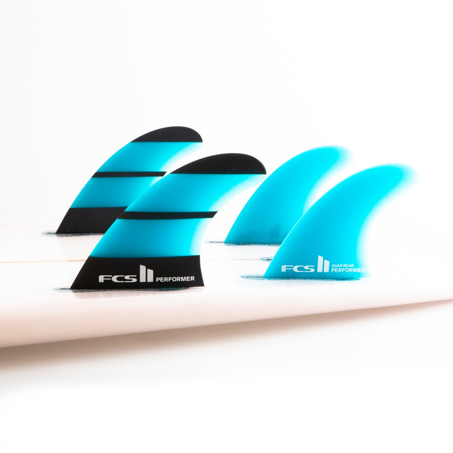FCS II Performer Neo Glass Quad Rear Fins
