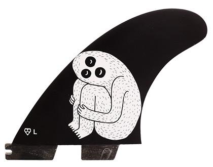 FCS II X gorille: paresse Palm Tri Fin Set